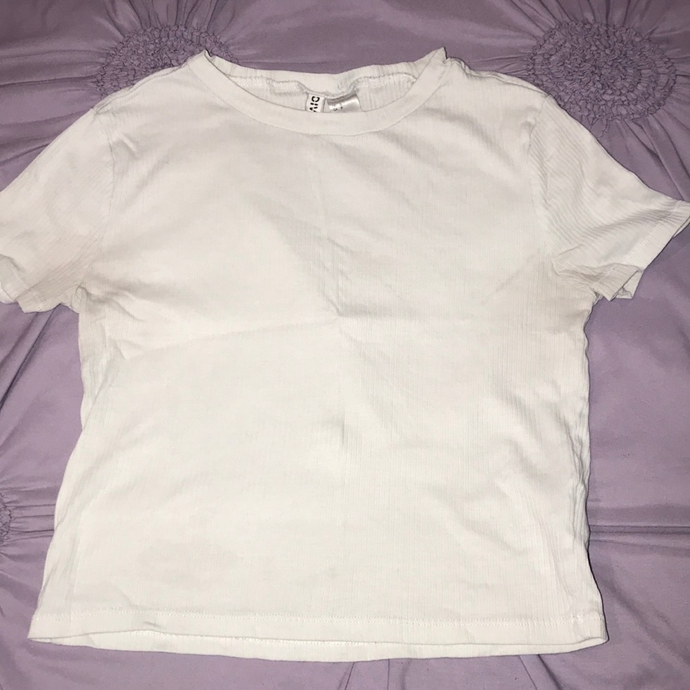 White Croptop